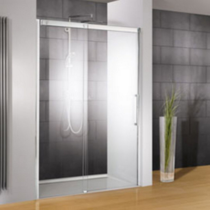 Porte de douche pivotante 160x200 cm, chrome, Schulte MasterClass II