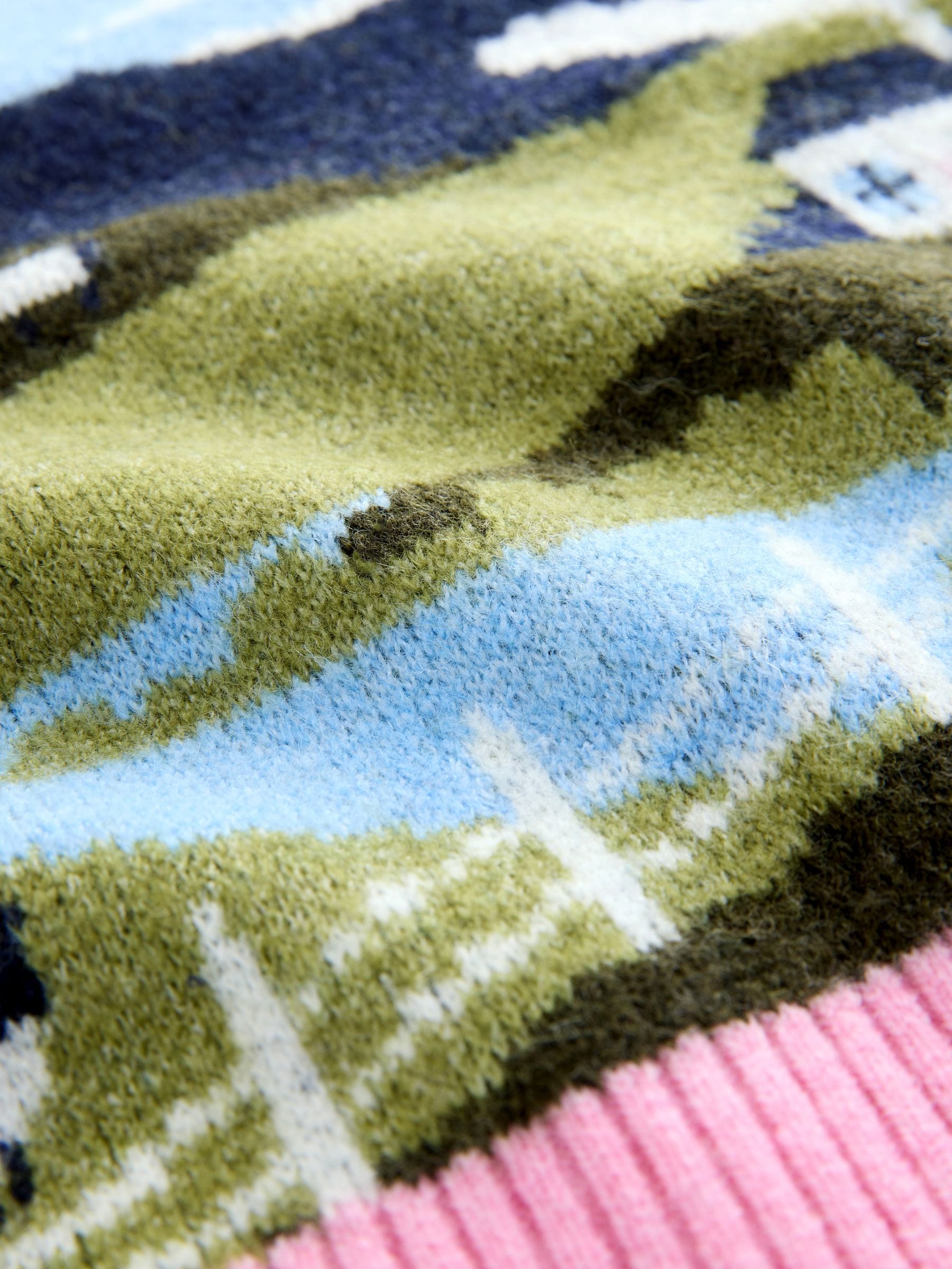 Scène met meerdere landschappen - Sleeveless Knitted Tank With Wool