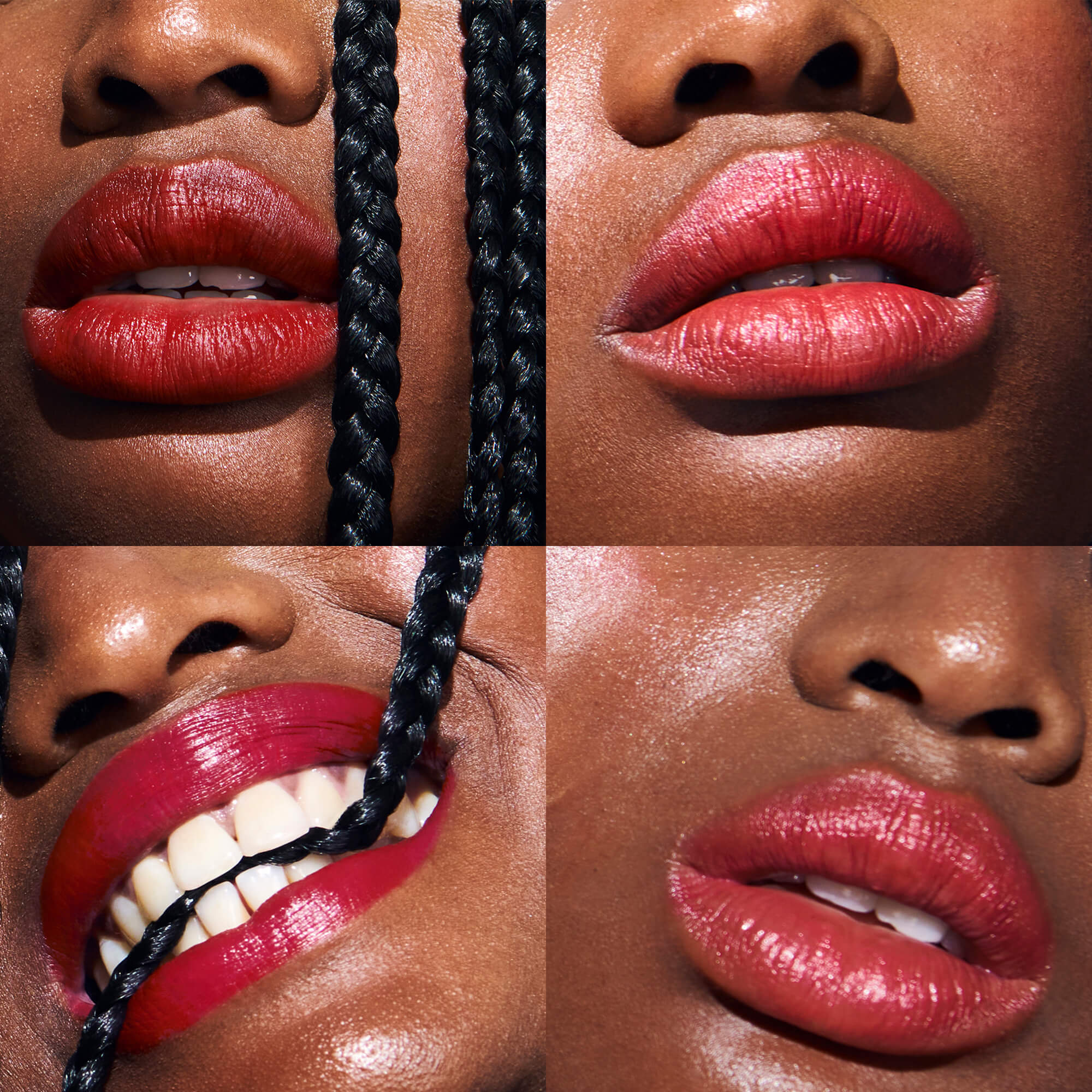 Les Filles En Rouje Palette Lèvres Chaleur