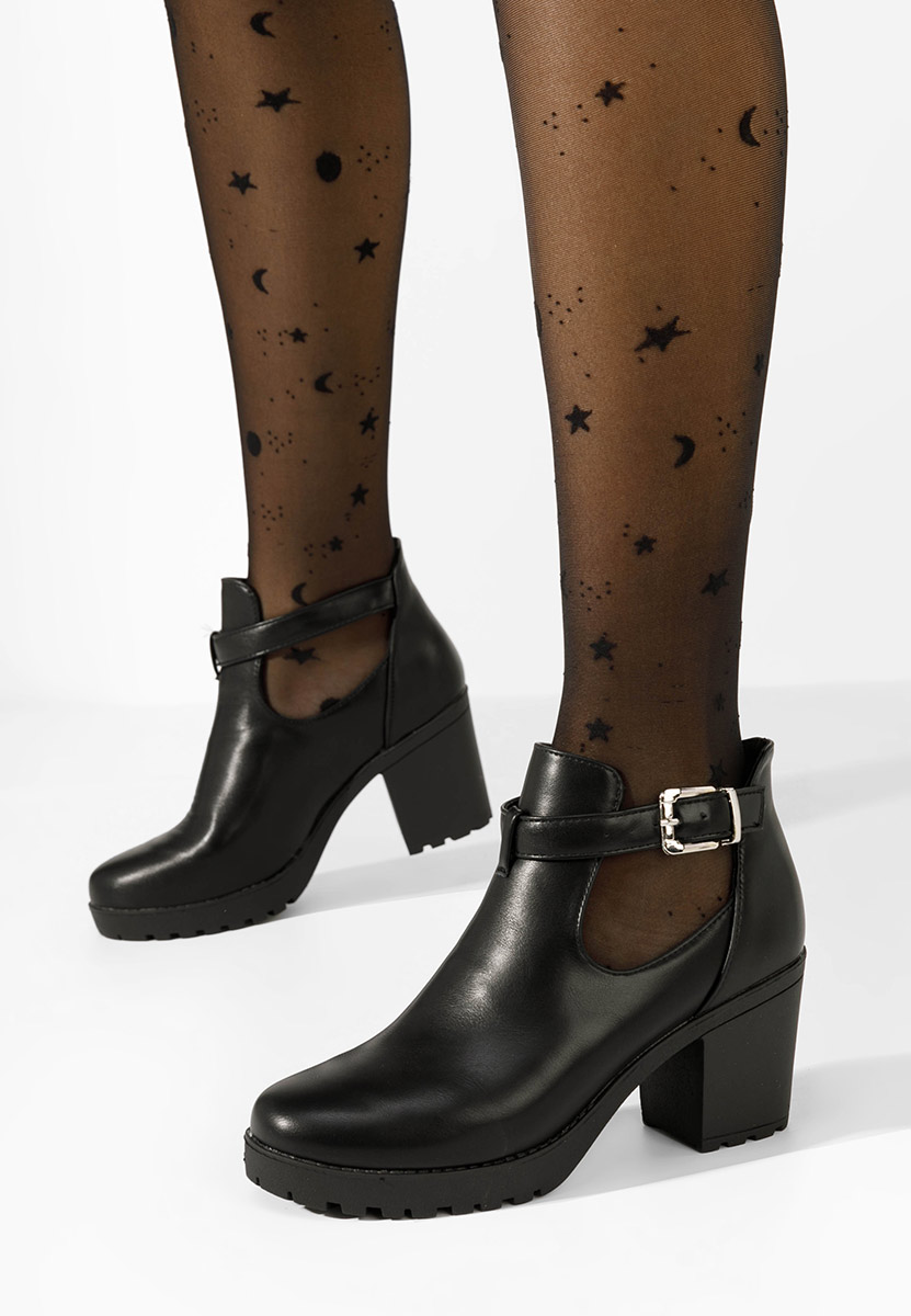 Boots femme noires Nomaria V2