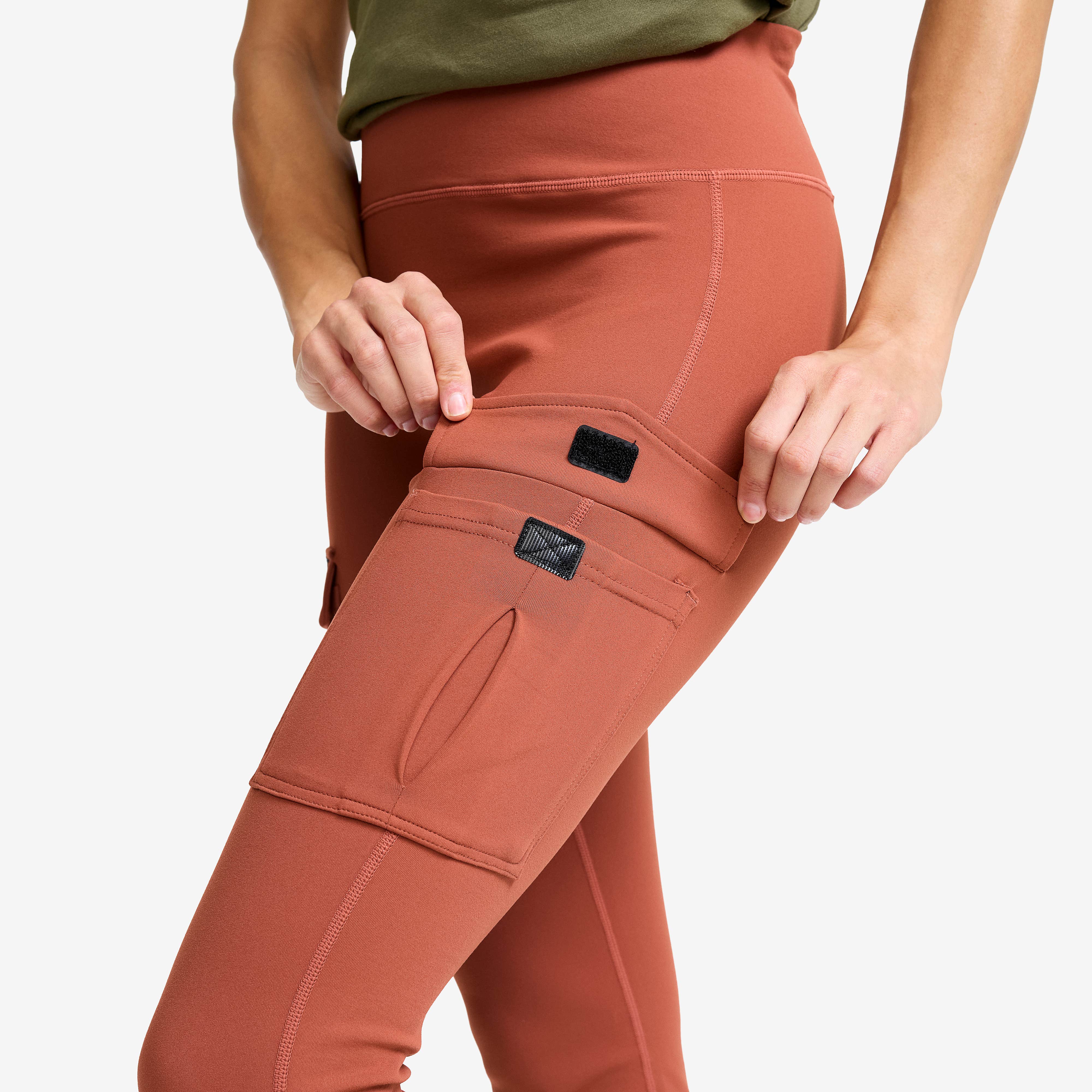 Summit Pocket Tights Dame Pink Mahogany