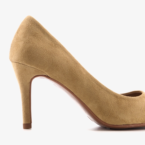 Blue Box dames pumps beige/taupe met puntneus