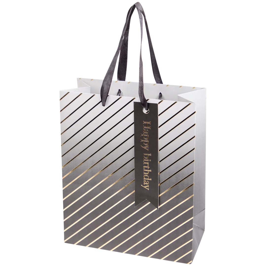 Cadeautas met folie Diverse varianten