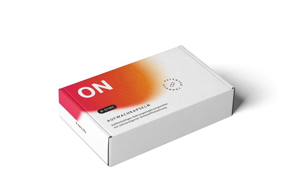 B SYNC ON ON Aufwach-Kapseln<br>20 Stück, Blister, Kapsel, (neu)