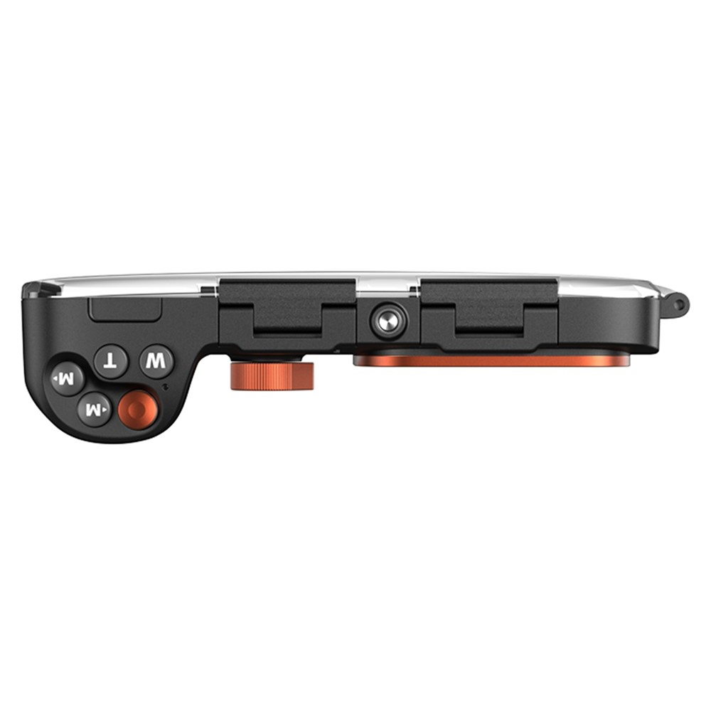 (20m) Unterwasser Taucher Schutz Hülle Wasserfestes Case für iPhone / Samsung - Schwarz / Orange