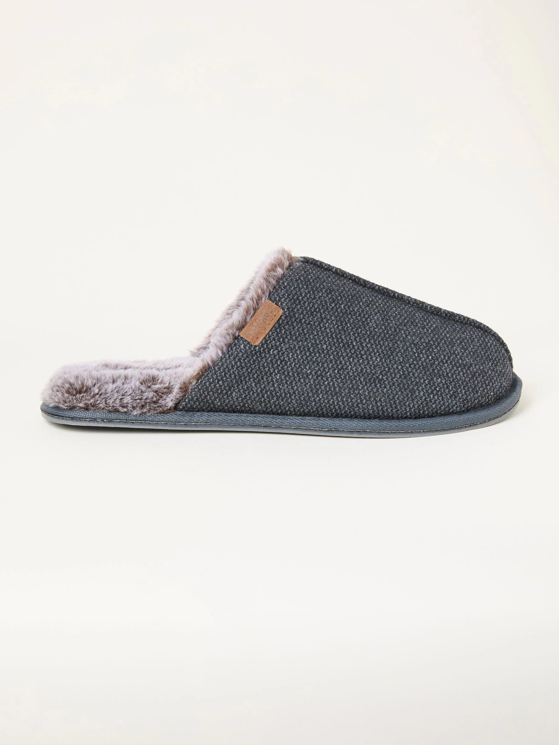 Grijs - FatFace Check Mule
