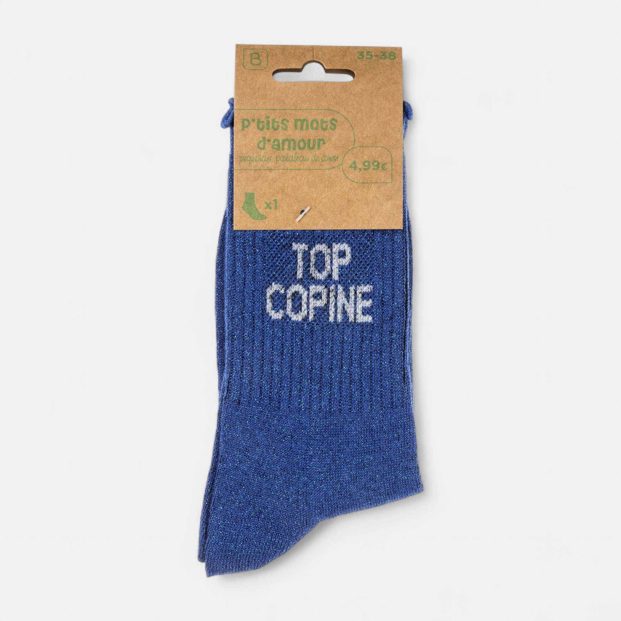 Chaussettes Enfant bleu marine
