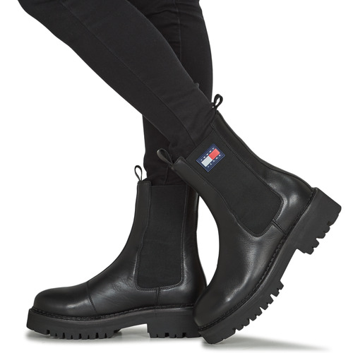 Tommy Jeans - TJW URBAN CHELSEA - Noir
