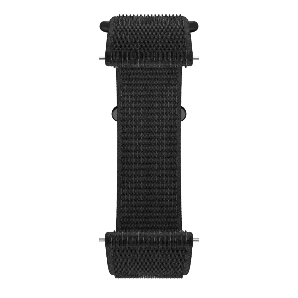 Polar Polsband Grit/Vantage 22mm Zwart M/L H&L