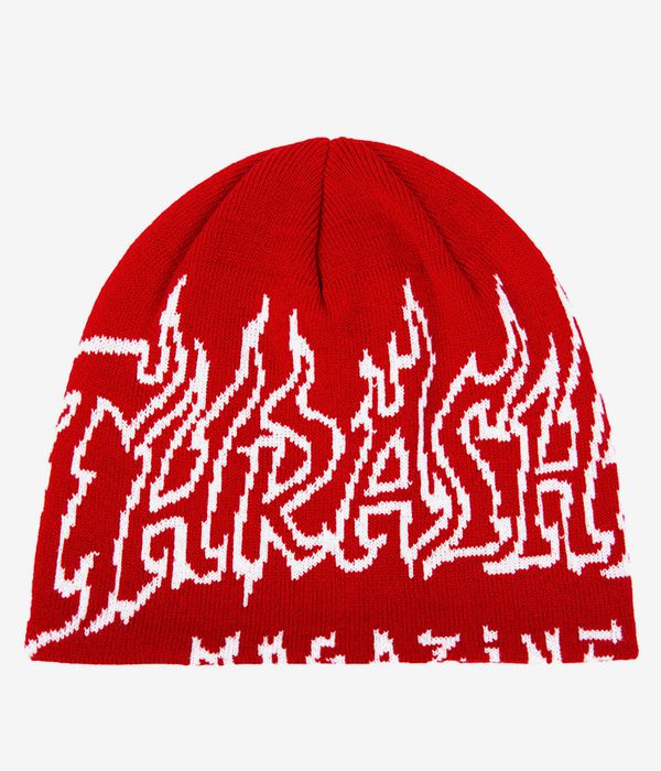 Thrasher Fire Outlined Mütze (red)