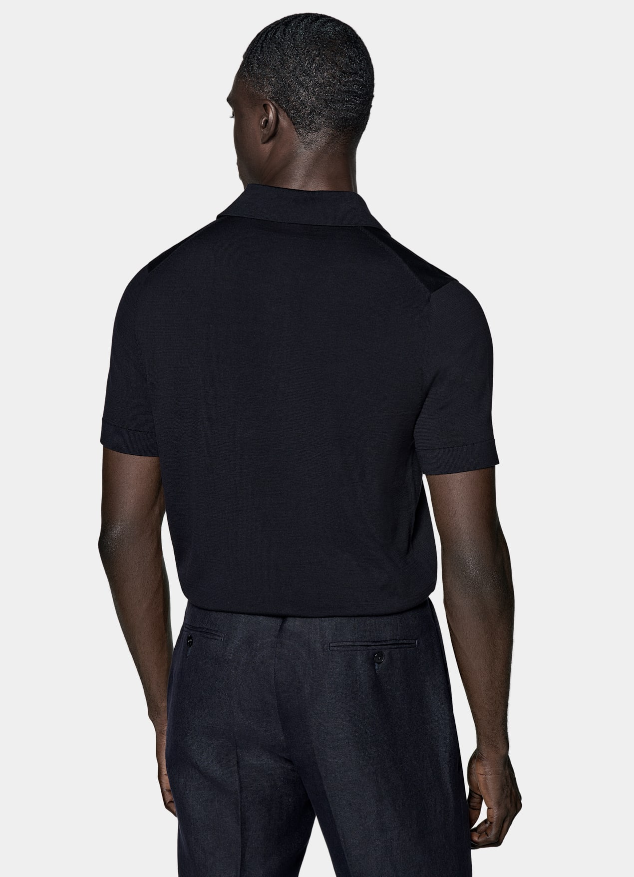 Polo bleu marine