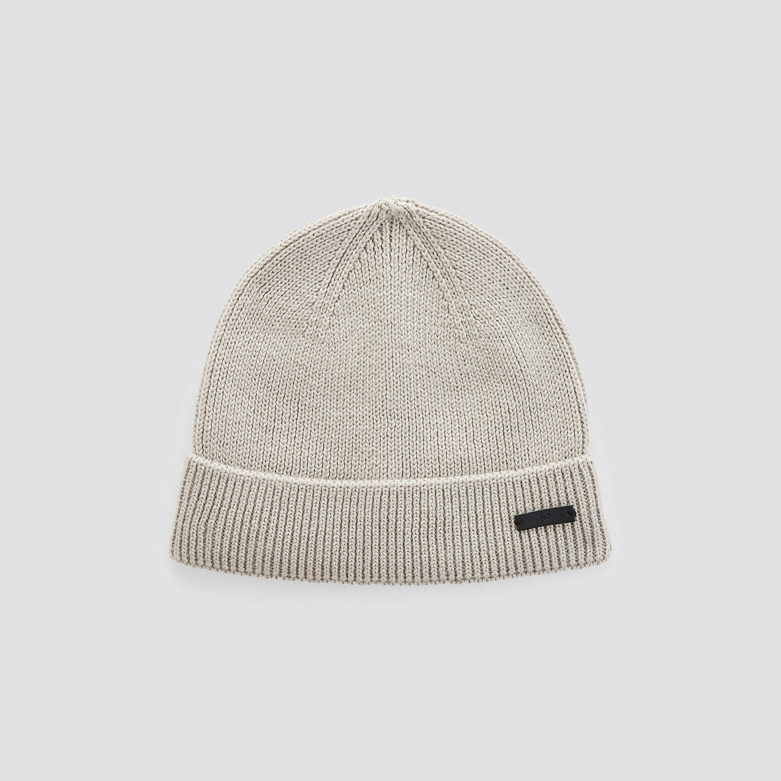 Bonnet en maille Beige