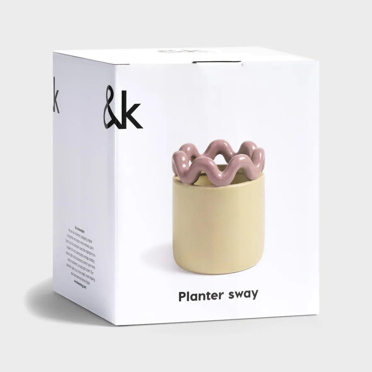 &klevering Sway bloempot Ø12,5