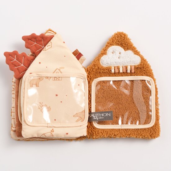 Orsino Livre d'éveil   Vanille / Camel        de               Sauthon Baby Déco