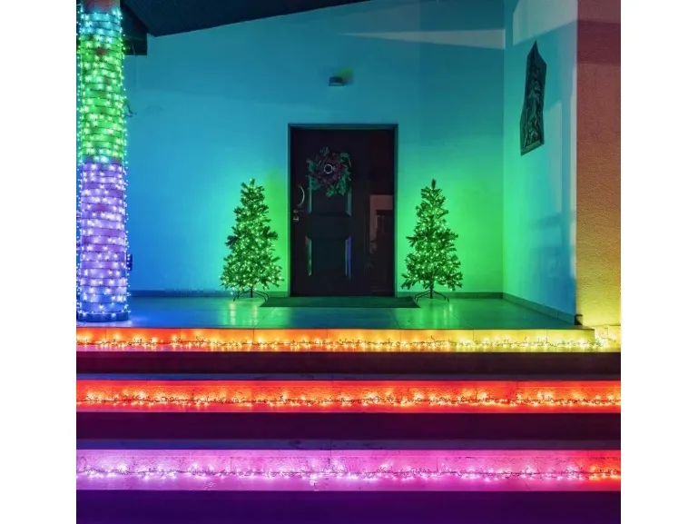 Twinkly Cluster 400 LED'er flerfarvet RGB - 6 meter/400 lys
