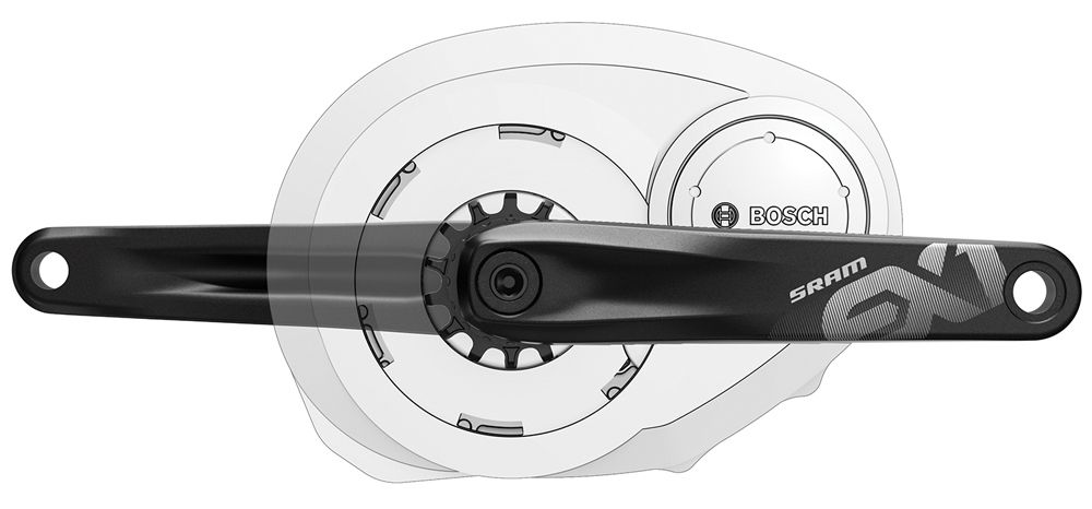 SRAM EX1 1x8-fach Kurbel ISIS E-Bike kaufen | Bike-Discount