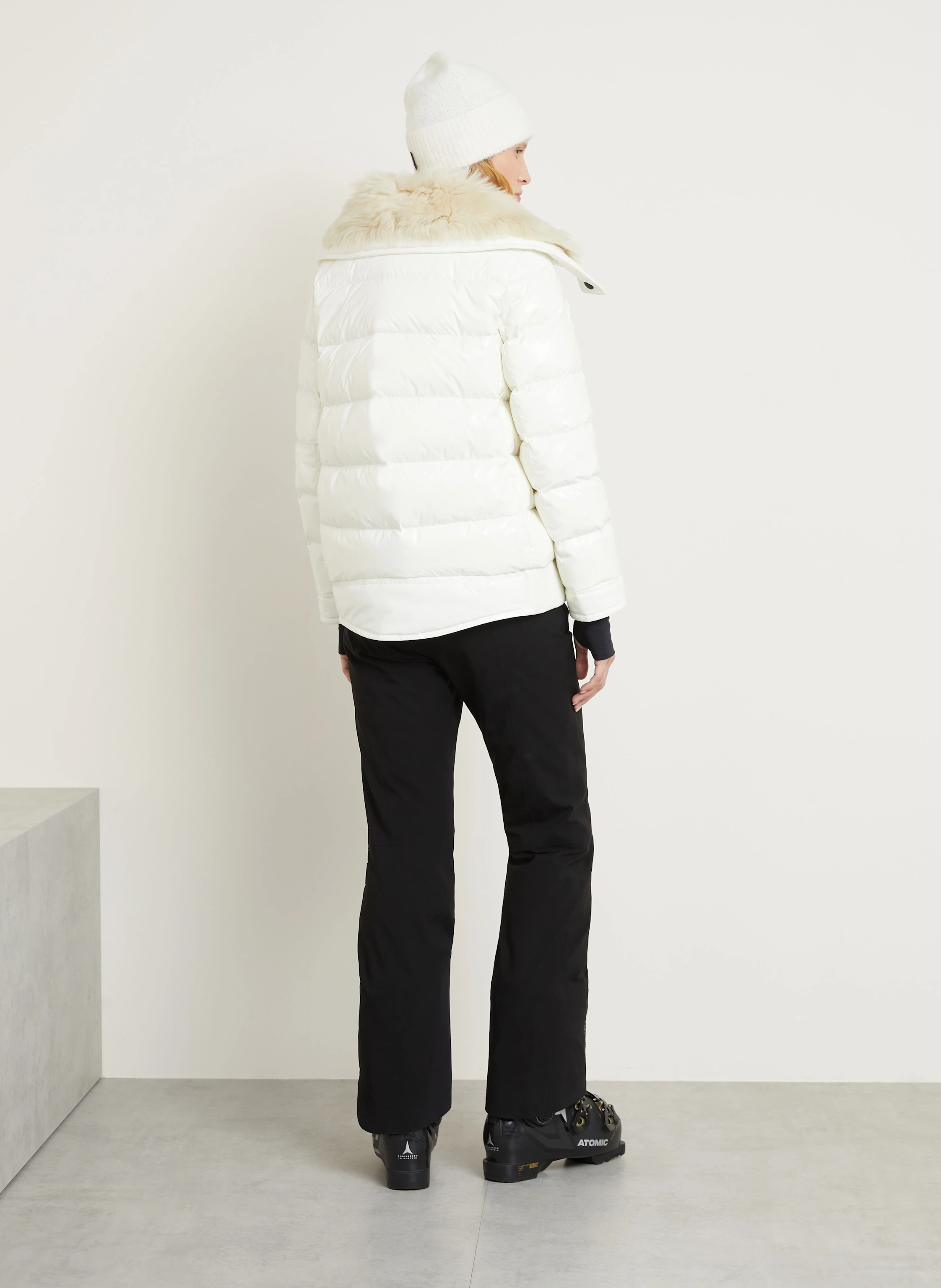 MONCLER GRENOBLE Daunen-Skijacke ARABBA mit abnehmbarer Kapuze