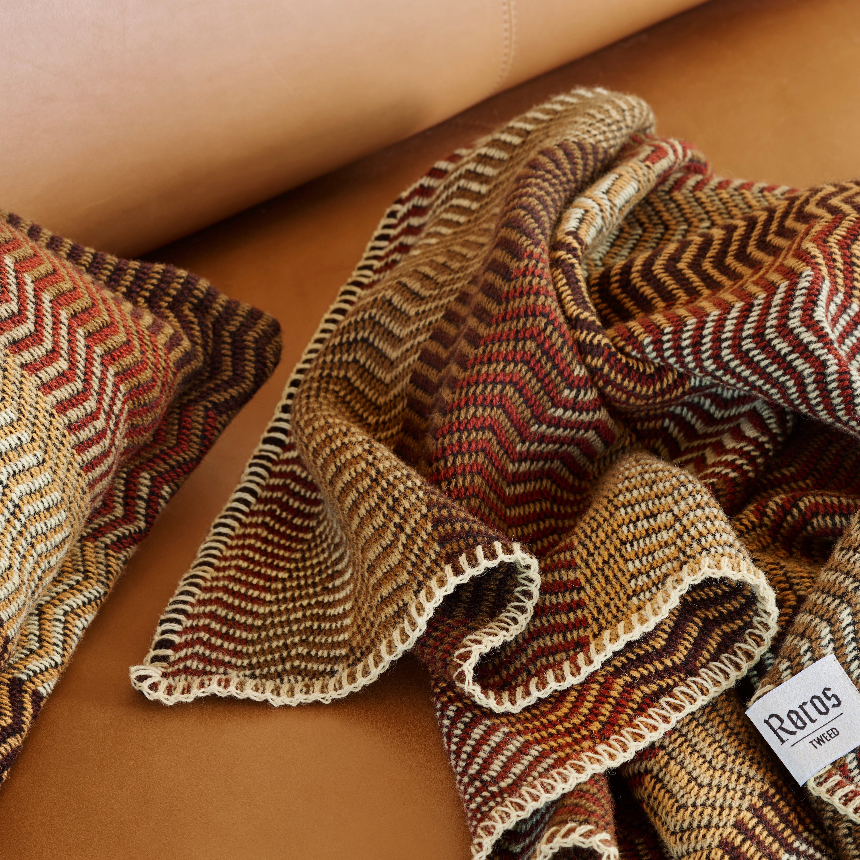 RÃ¸ros Tweed Fri Plaid - Stubble Field