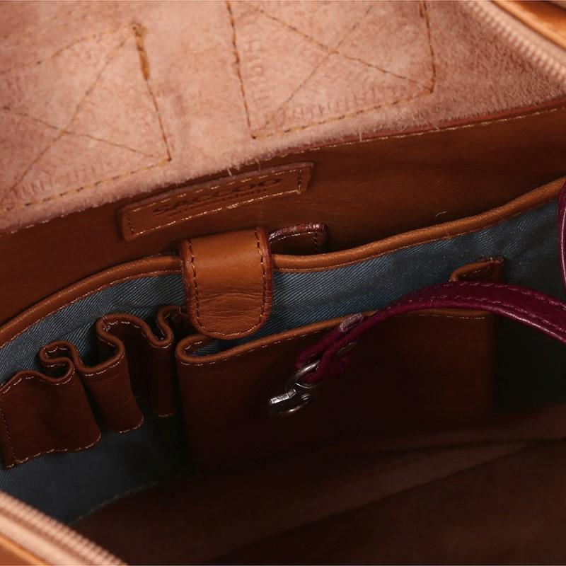 Saccoo Sica L Rugzak Cognac