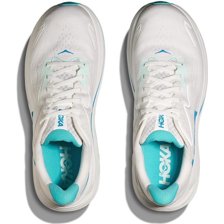 Hoka M Clifton 10 White/Skyward Blue