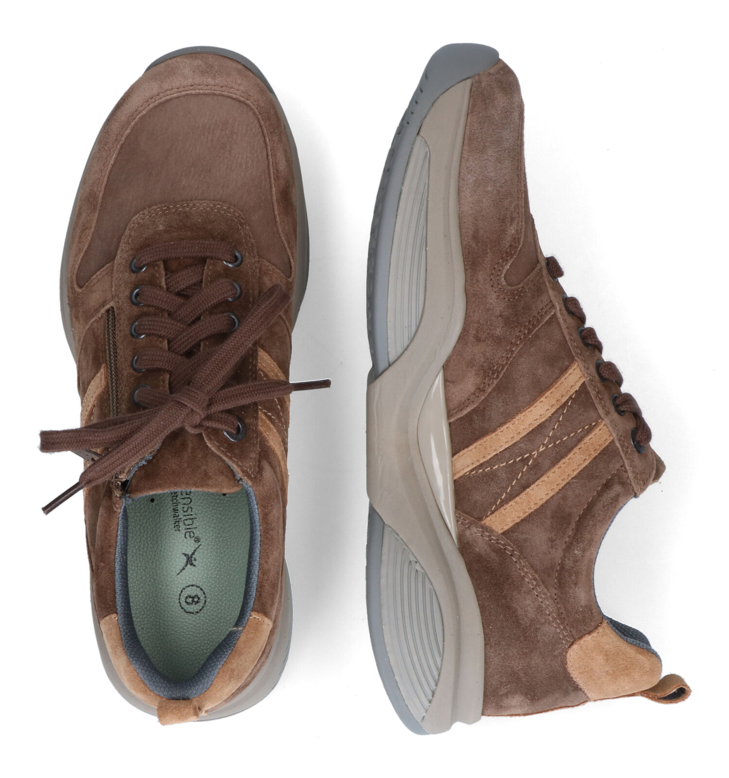 Veterschoenen bruin