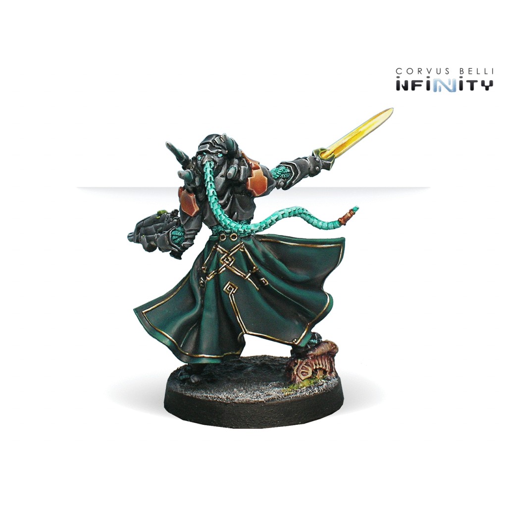 Infinity - Yu Jing - Imperial Agents, Crane Rank (MULTI Rifle, Monofilament CCW)