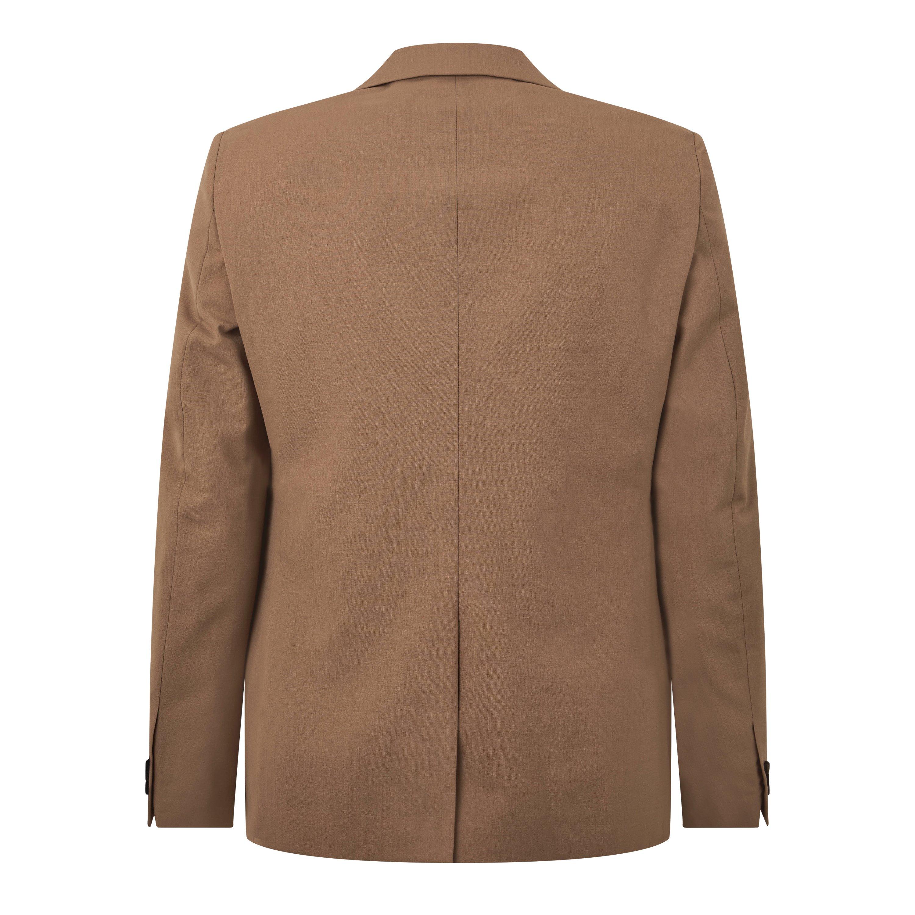 Off White Double Breasted Drill Relaxed Blazer