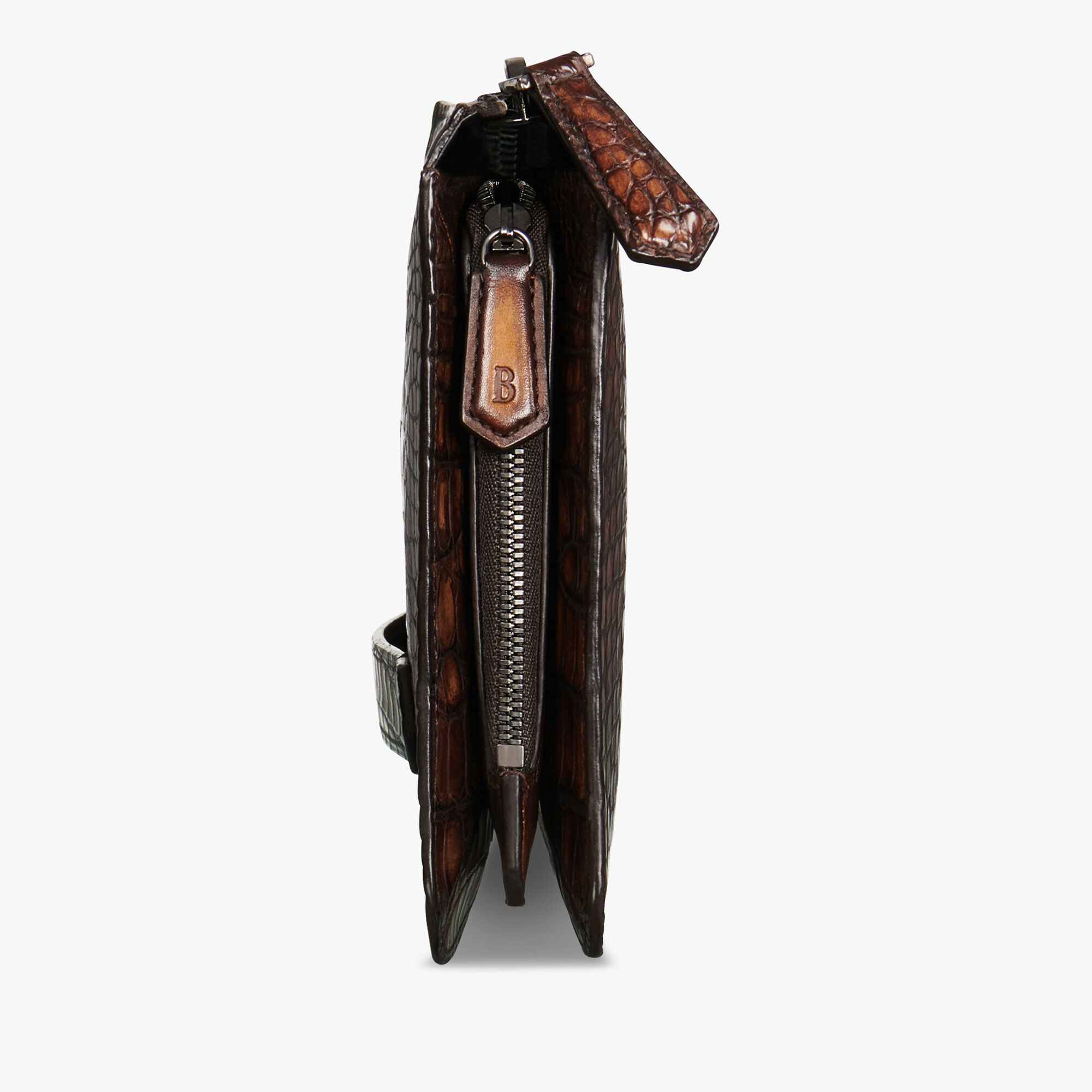 Portefeuille Tersio Tout-En-Un En Cuir D'Alligator