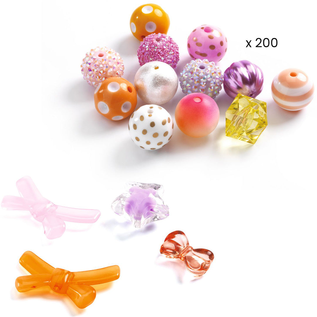 Djeco kralenset bubbels - goud