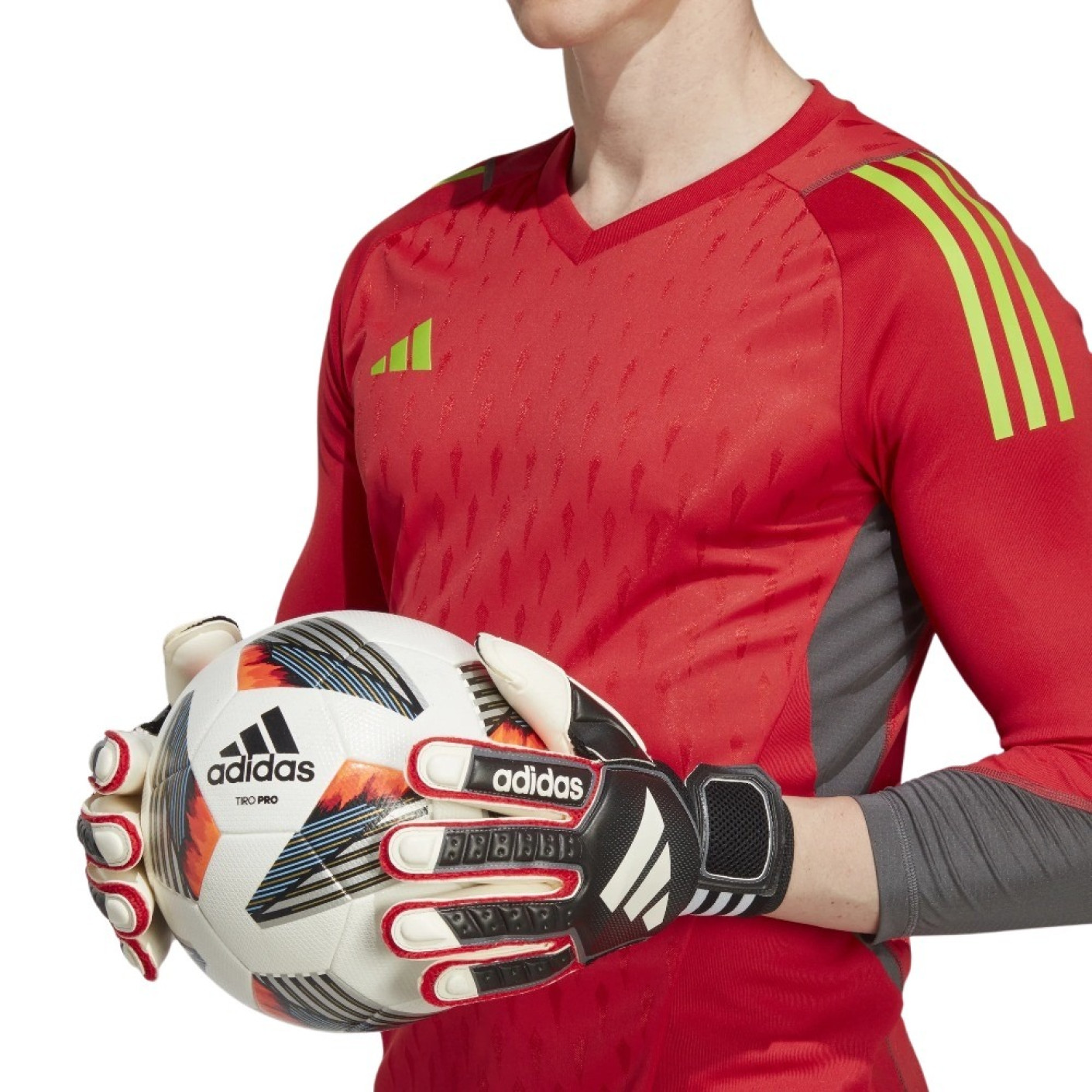 Adidas Tiro Pro Keepershandschoenen Zwart Wit