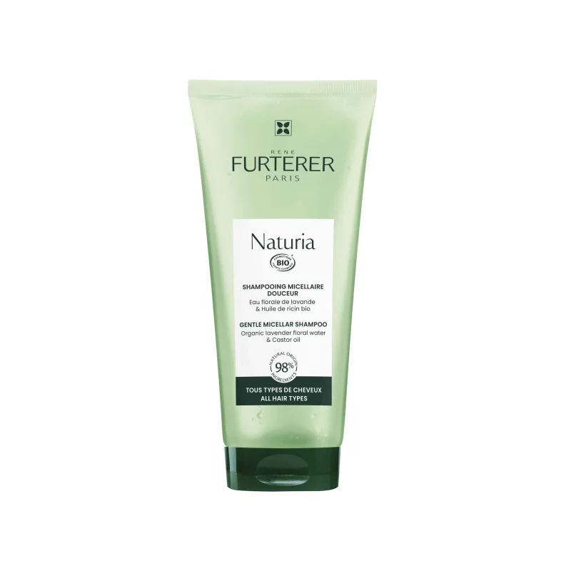 Naturia - Shampooing micellaire douceur - Shampoing ultra doux sans sulfates - 200ml