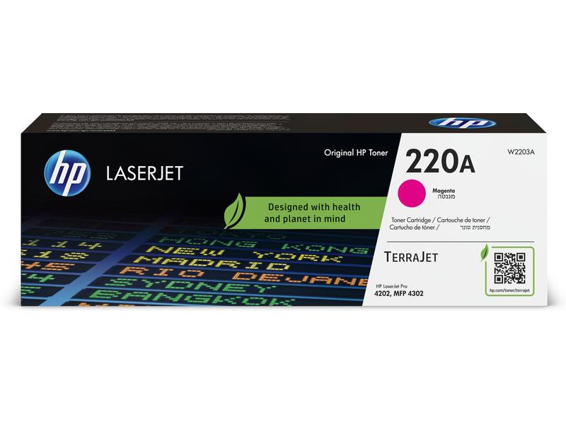 HP Toner Nr. 220A (W2203A) Magenta Druckerpatrone, Magenta