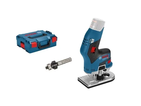 Bosch AKKUKANTFRÆSER GKF 12V-8 SOLO L-BOXX - Uden batteri og lader