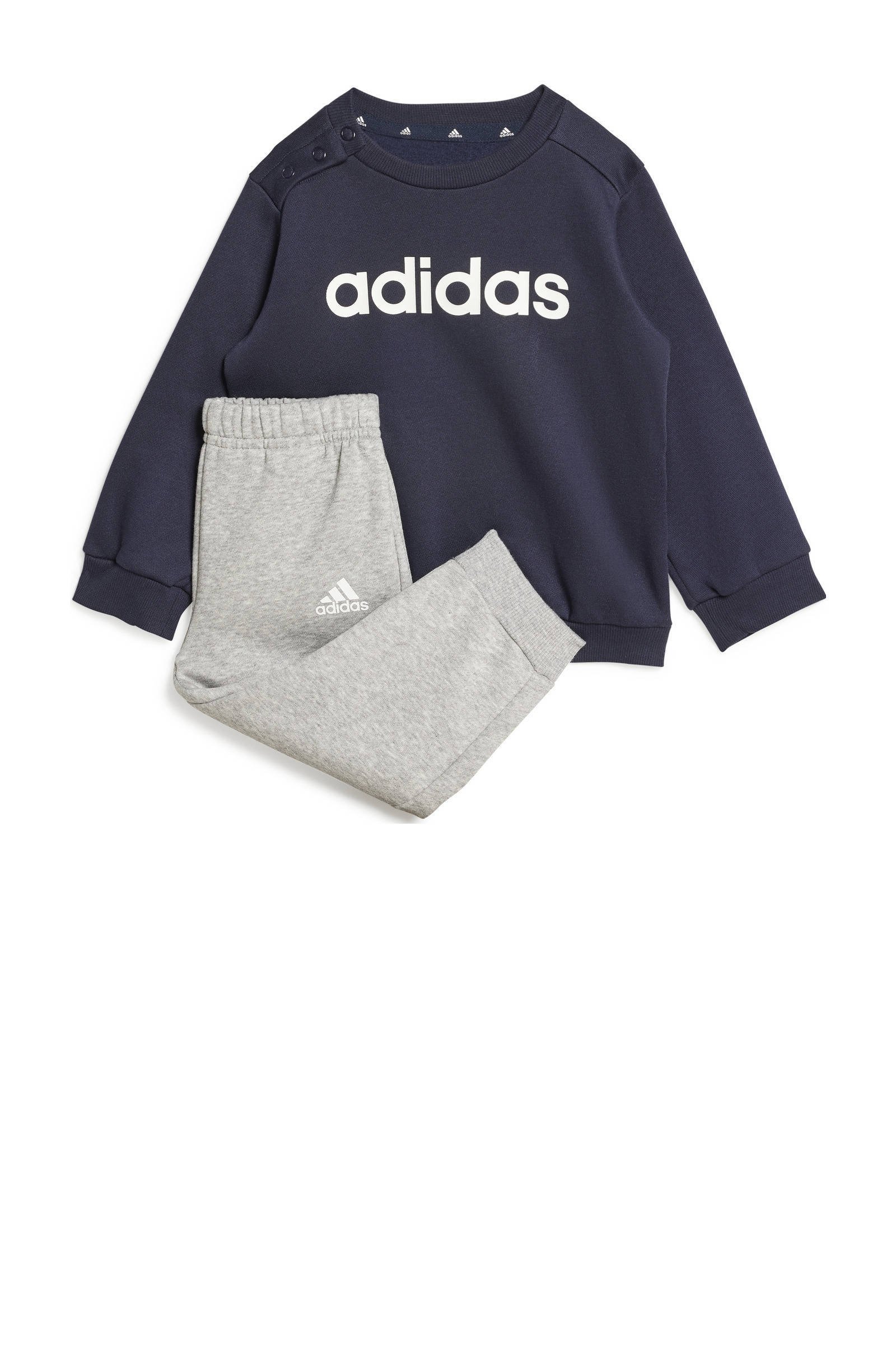 adidas joggingpak donkerblauw