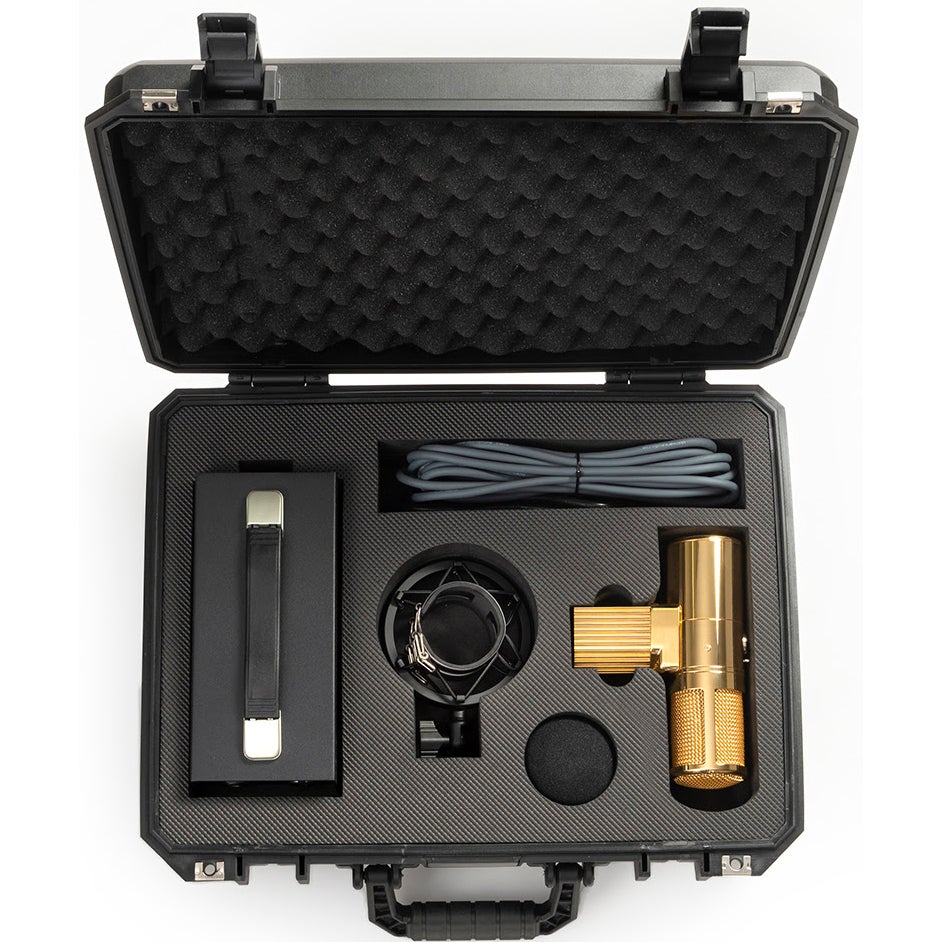 Warm Audio WA8000 Gold grootmembraan buizen condensatormicrofoon
