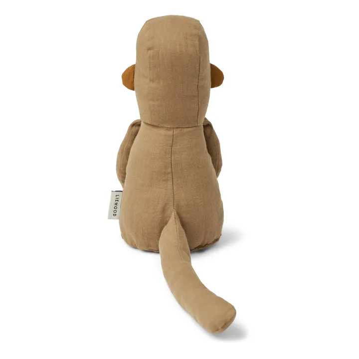 Liewood Peluche velcro Karl en coton bio | Beige