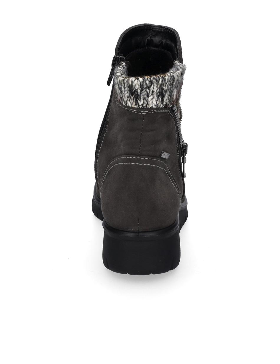 Stiefelette Calais 90, graphit-comb