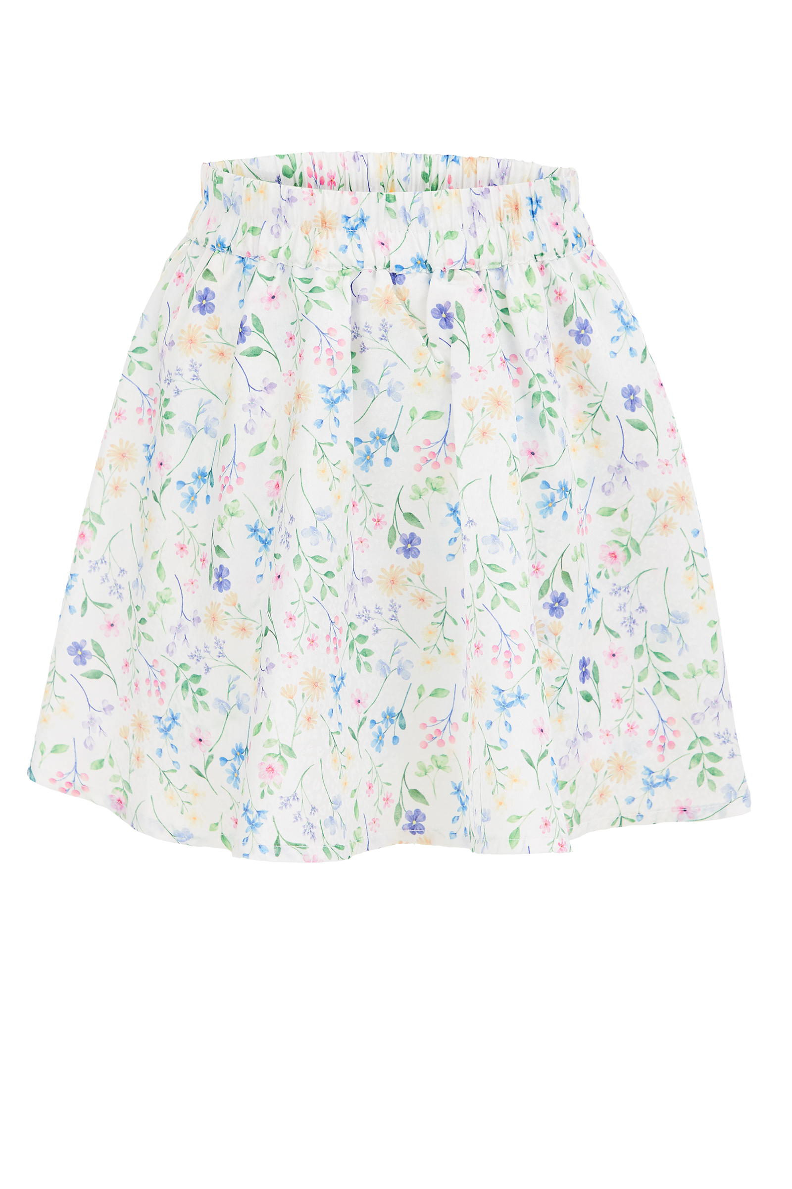 Meisjes skort met dessin WE Fashion Wit