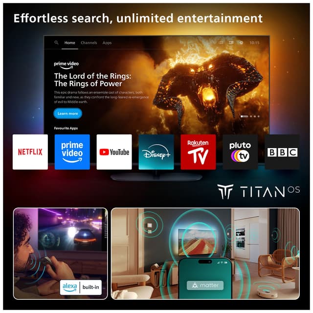 Philips 65” The One PUS9000 4K QLED Smart TV (2025)