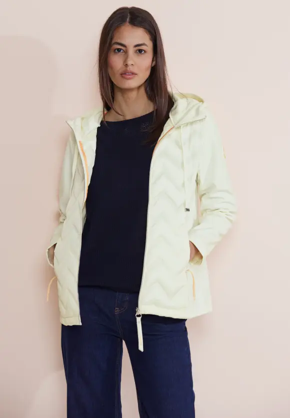 Softshell Jacke - snow cream