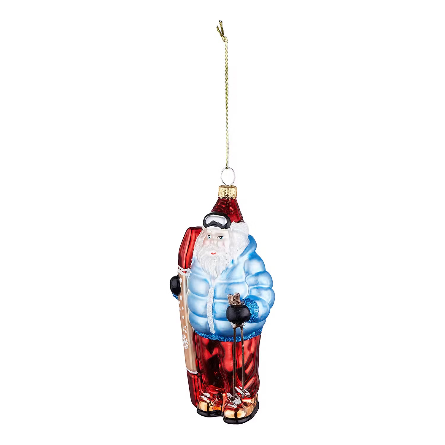 HANG ON Baumanhänger Santa mit Ski
