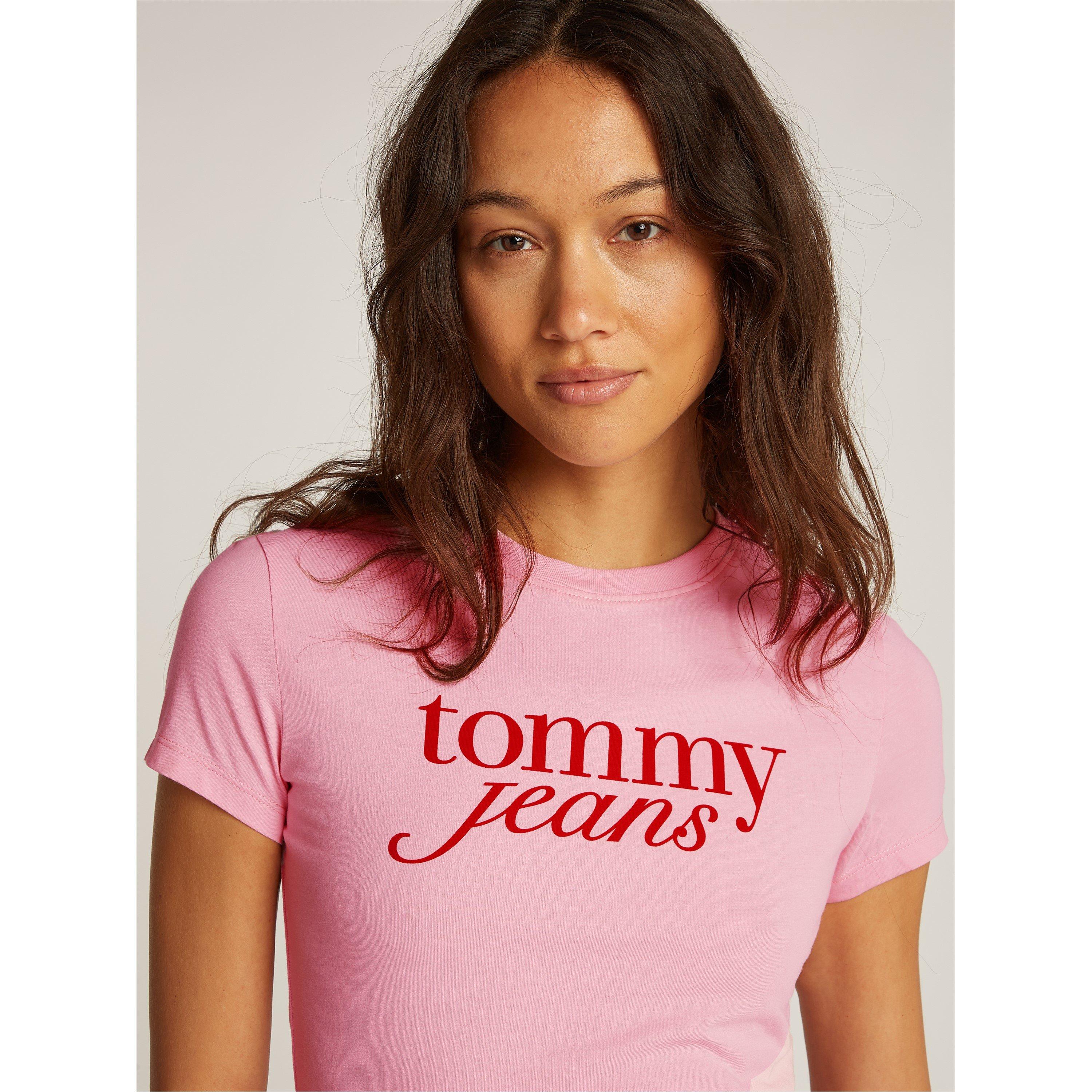 Tommy Jeans TJW SLIM ESSENTIAL LOGO TEE EXT