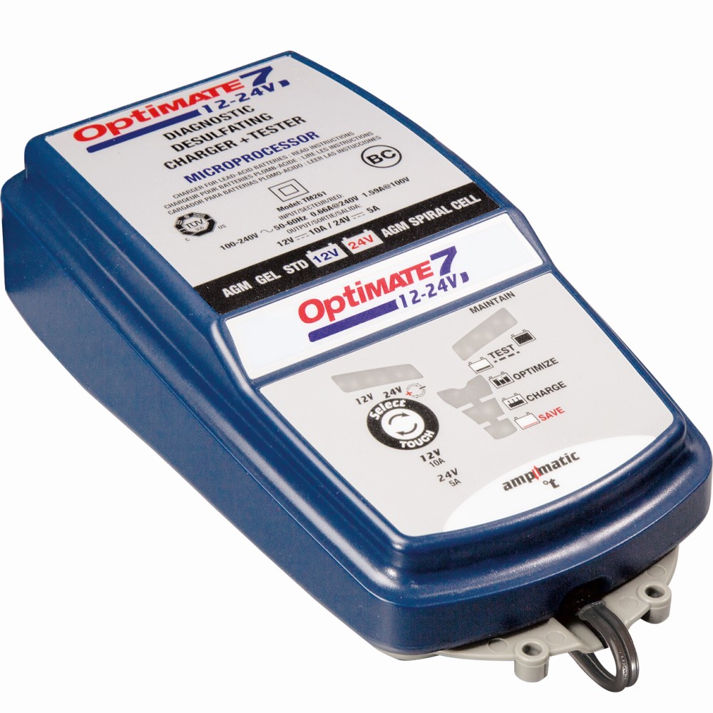 TecMate - Chargeur de batterie Optimate 7 TM260