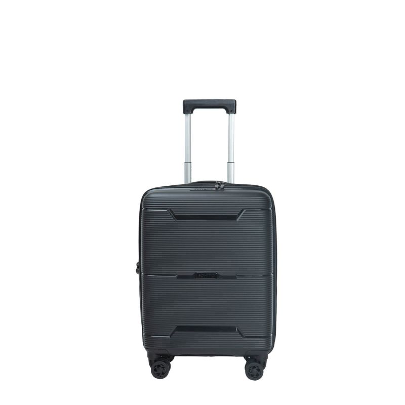 Lot de 3 valises extensibles Haree 55, 67 et 76.5 cm Black
