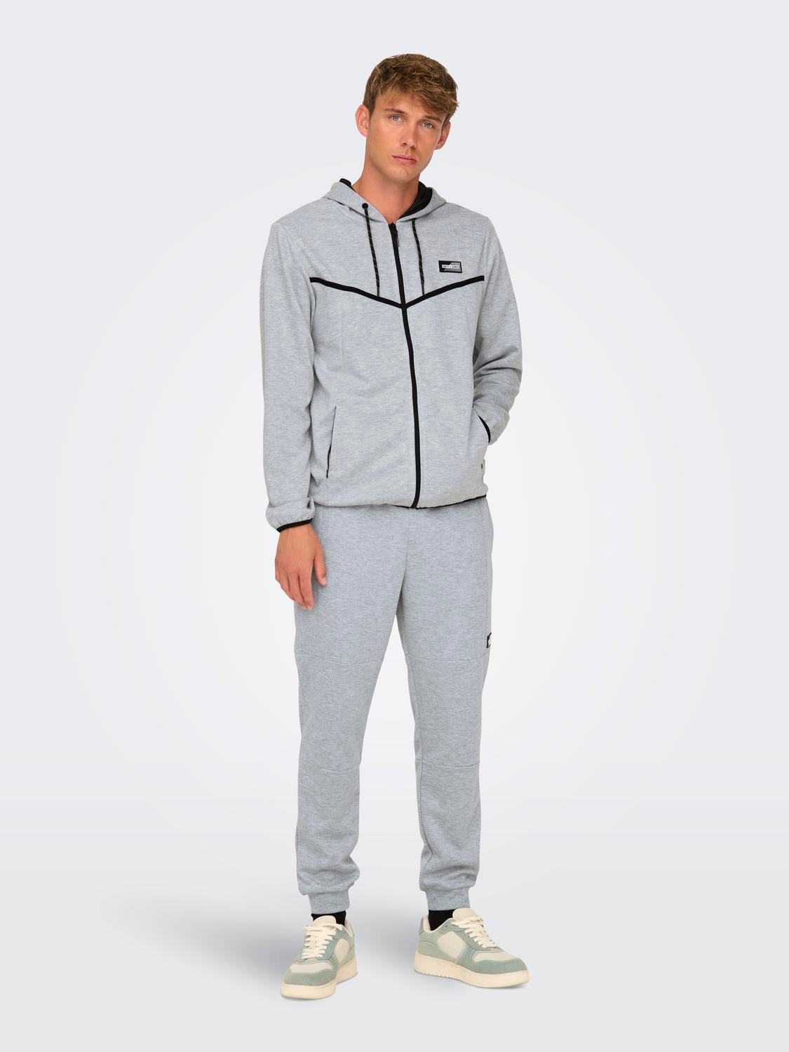 ONSLIAM Sweatshirt Light Grey Melange