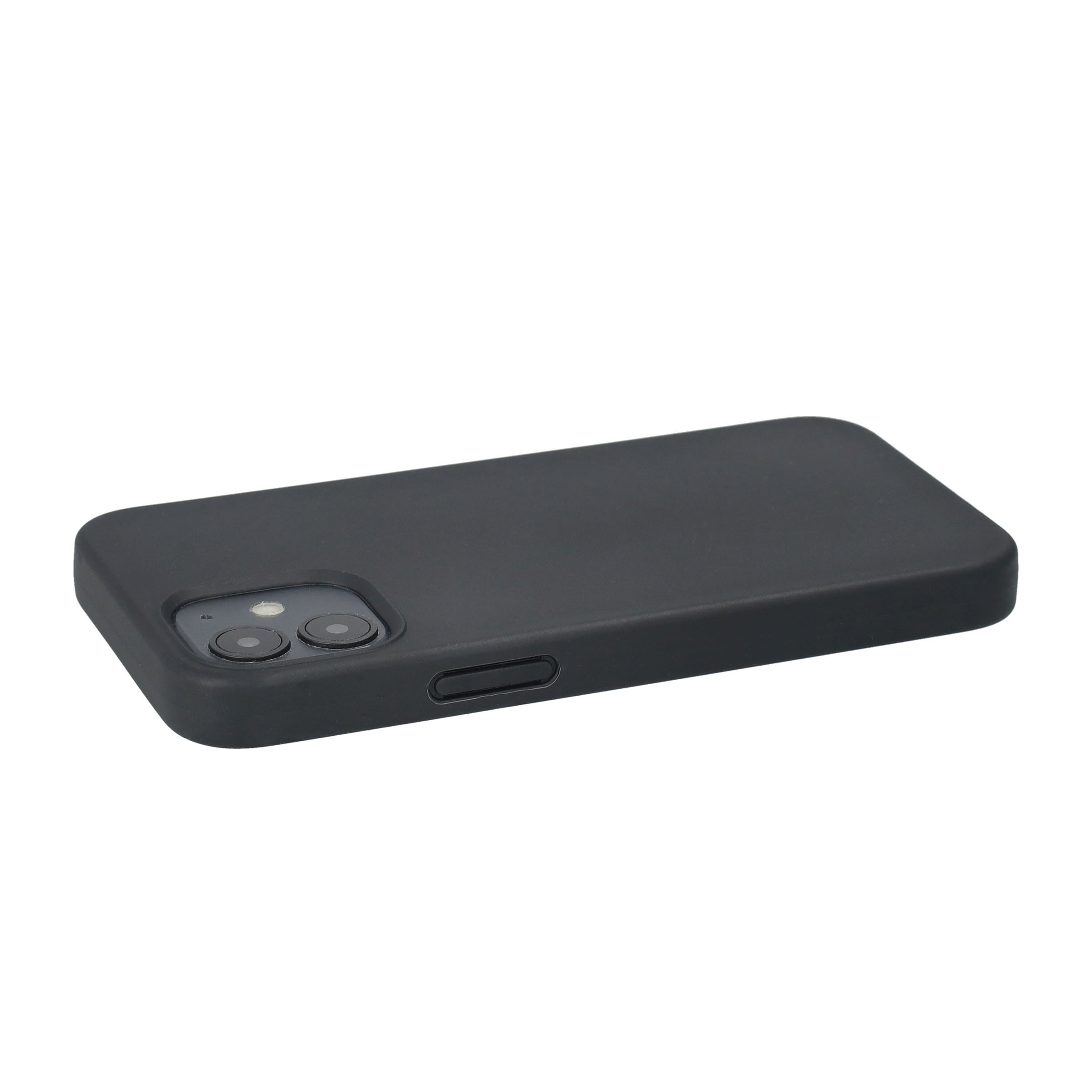 iPhone 12 Mini Bio Gummi Schutzhülle Eco Friendly Nachhaltig Kompostierbar - Schwarz