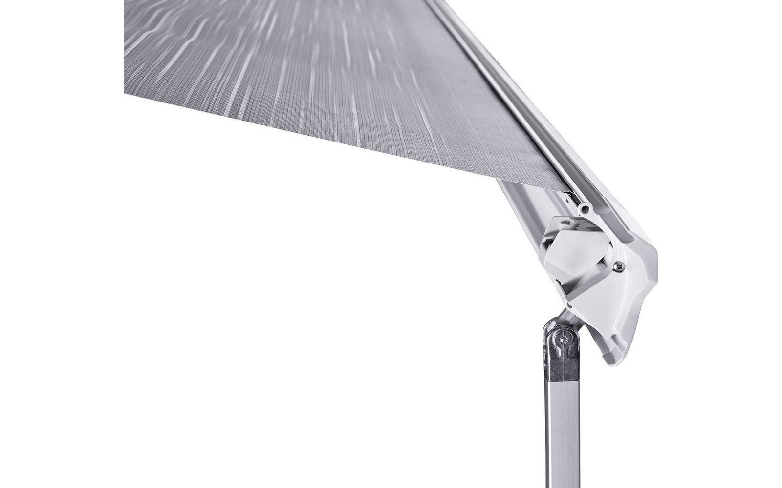 Thule Omnistor 6300 Dachmarkise Gehäusefarbe Eloxiert Tuchfarbe Mystic Grey 3,25 m