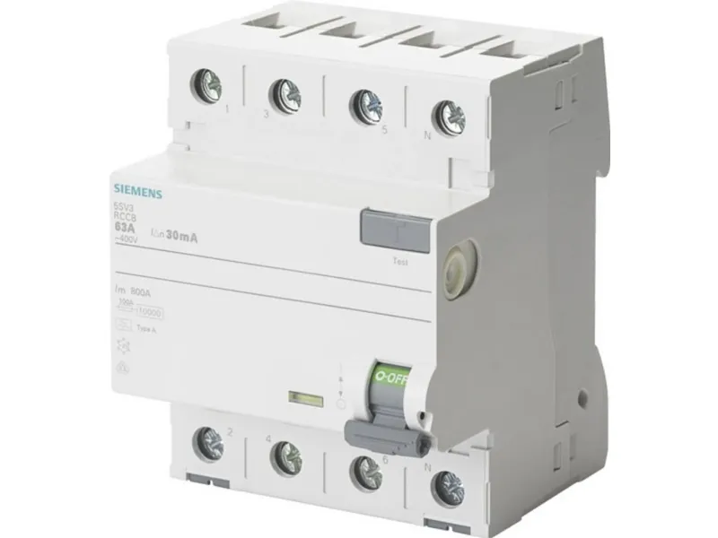 PFI 4-polet Type B 40A 300 mA 400VAC korttidsforsinket