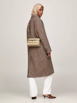 Bolsa transversal Luxe Leather Crest