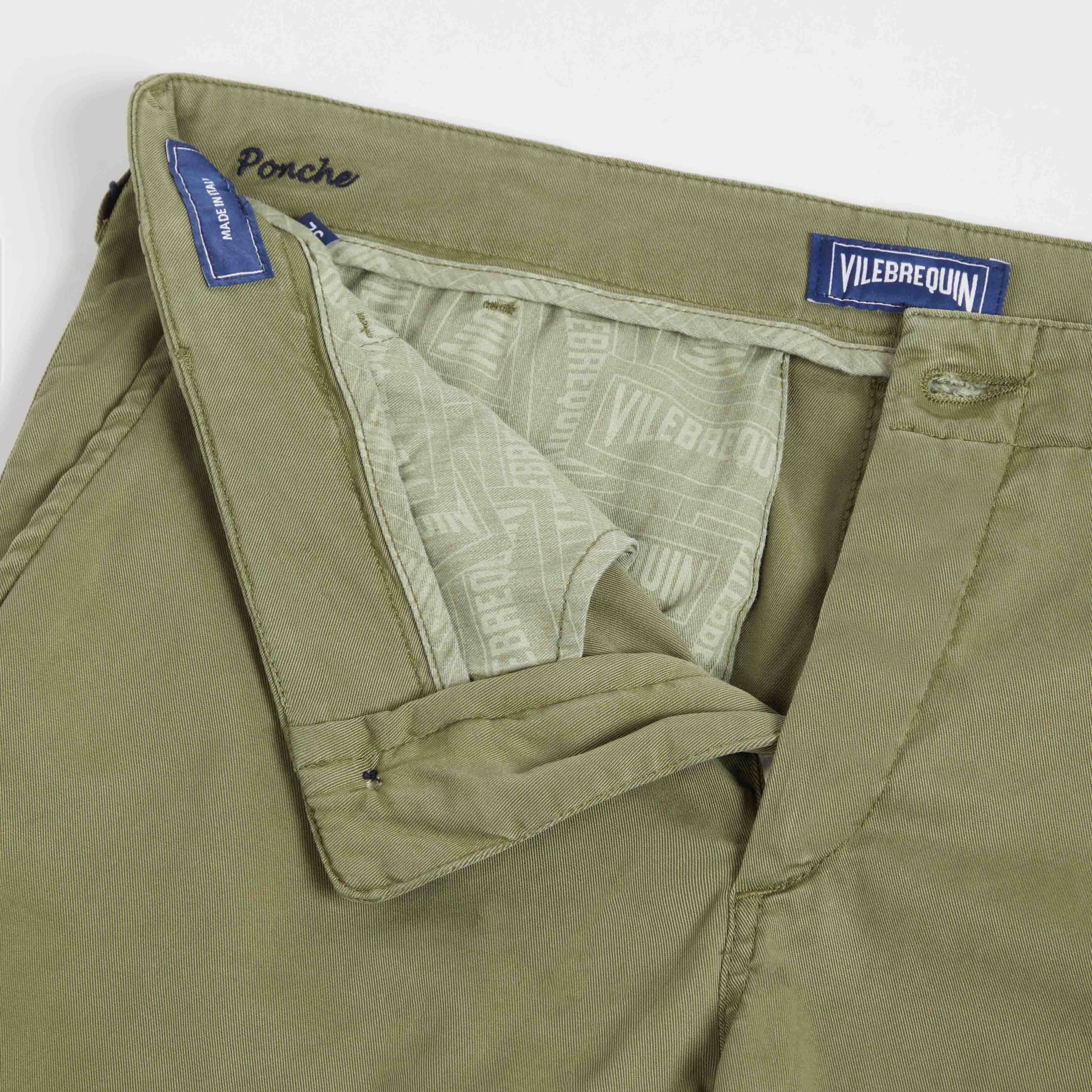 Bermuda Gabardine Homme en Tencel